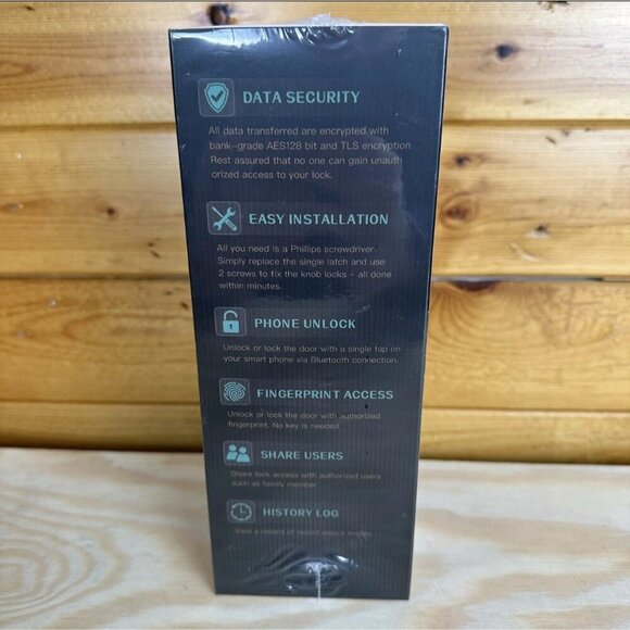 Indoor Smart knob Fingerprint Door Lock Smart Fingerprint Door Knob - Picture 2 of 6
